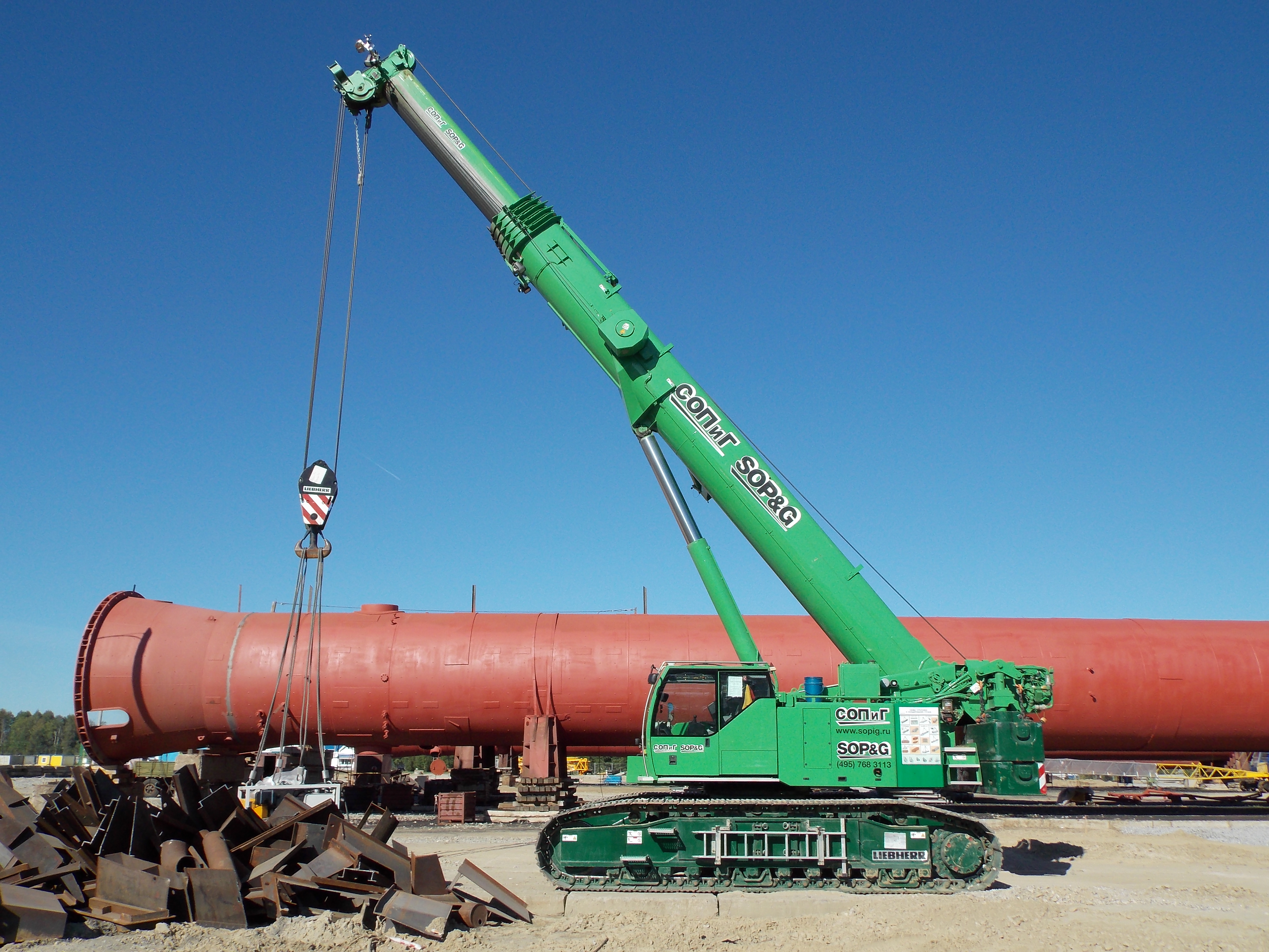 2010, Гусеничные краны, LIEBHERR, 100 TH