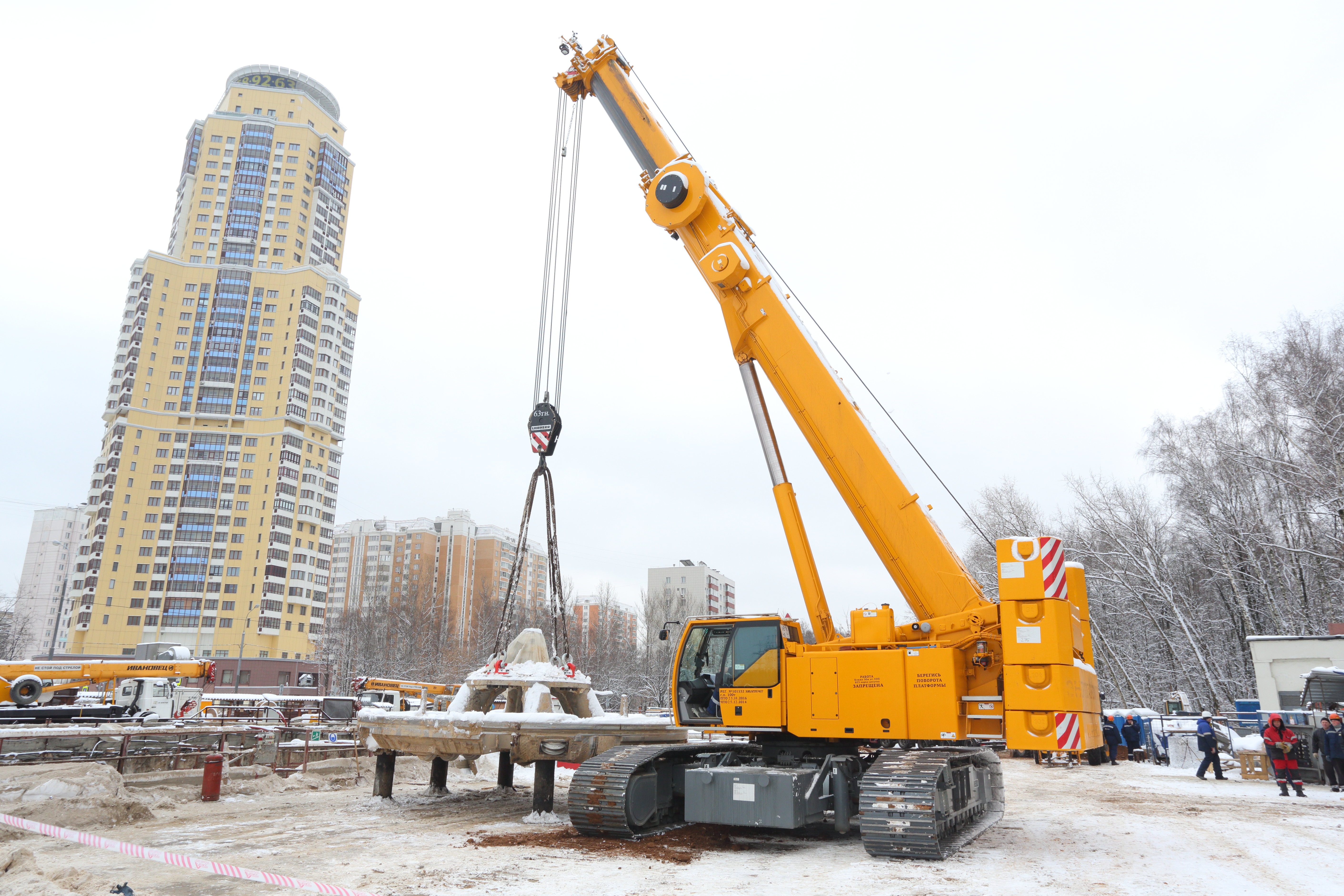 2010, Гусеничные краны, LIEBHERR, 100 TH